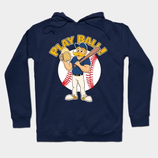 Play Ball! Brewers Baseball Mascot Bernie Hoodie